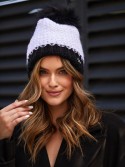 White winter hat C6 - Online store - Boutique